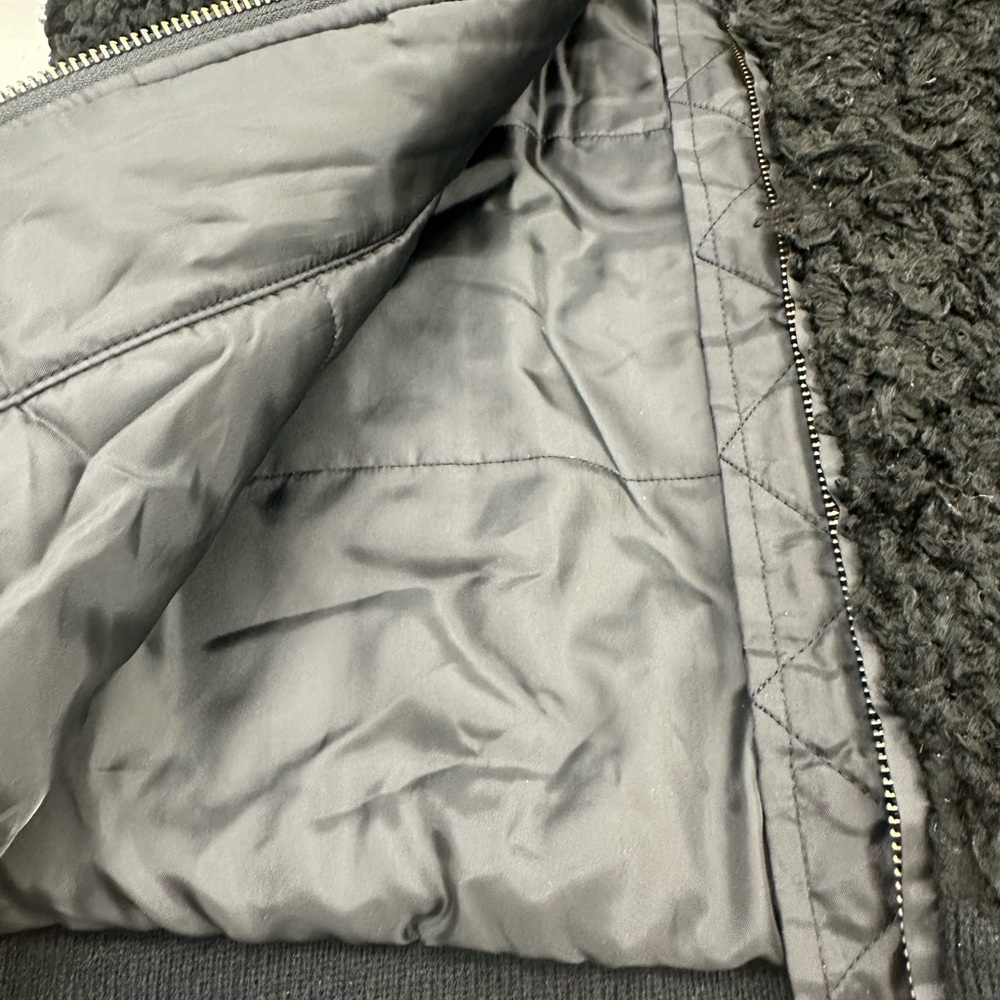 Black Fuzzy Jacket - Picture 5 of 7